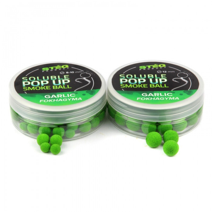 Поп-ап Steg Soluble Pop Up Smoke Ball 8-10mm Garlic Almond (чосночно-міндальний) 20 g
