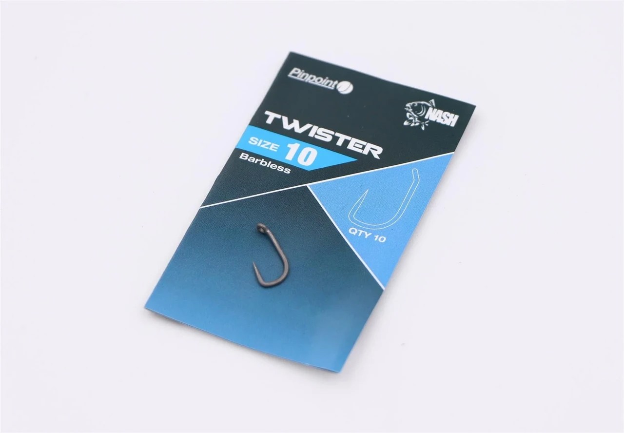 Гачки безборідні Nash Twister Hooks Barbles 10