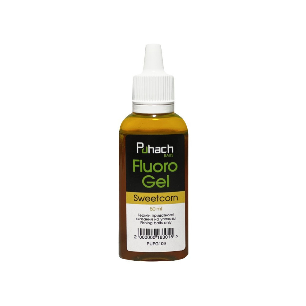 Флюро гель Puhach Baits Fluoro Gel 50 ml Sweetcorn (Кукурудза)