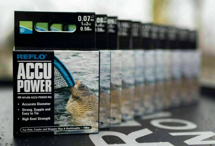 Повідцевий Матеріал Preston Accu Power 0.14