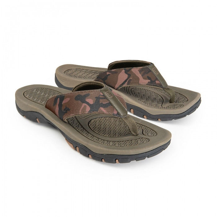 Тапочки Fox Outdoor Flip Flops Khaki Camo 46