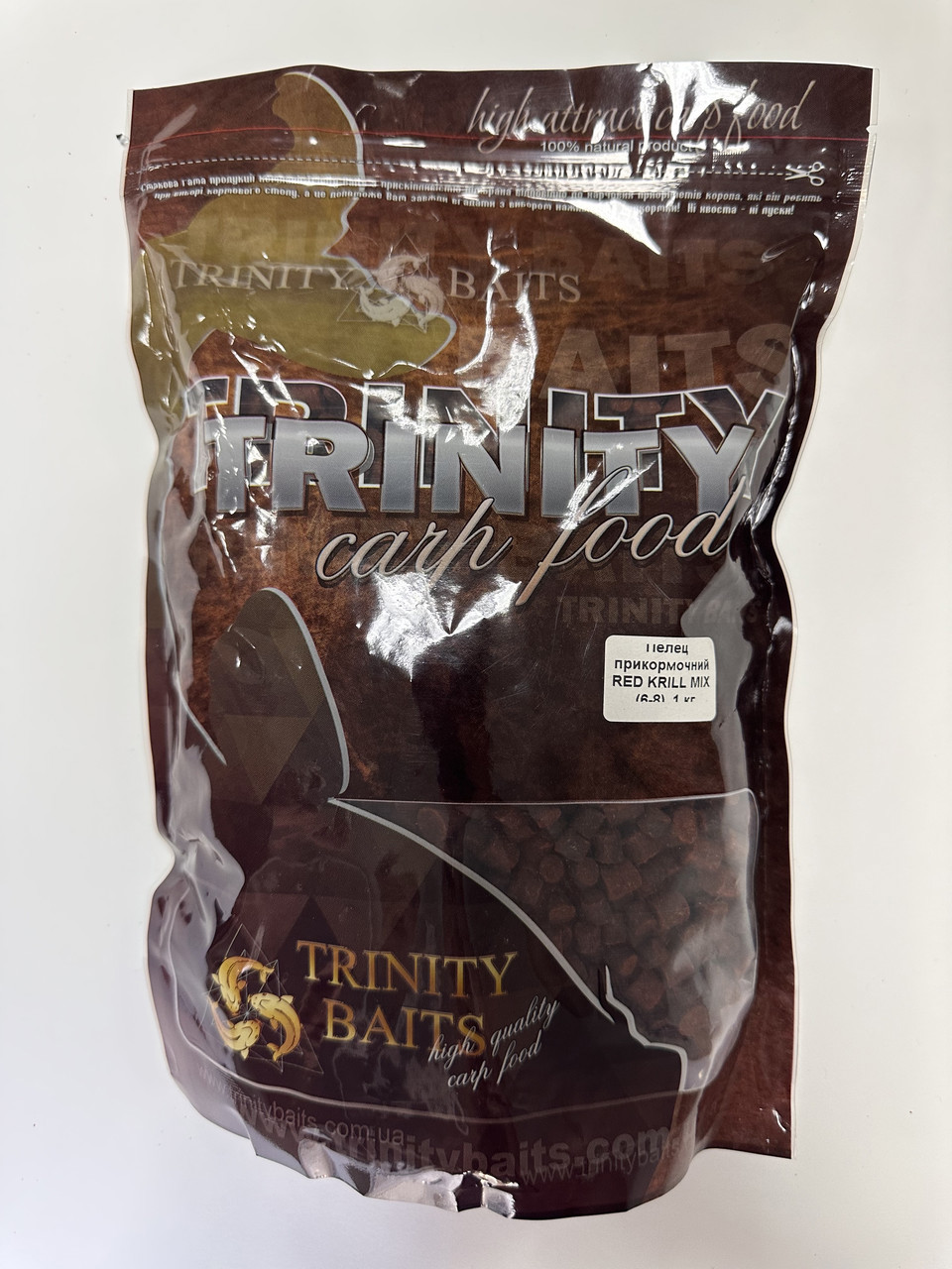 Пелетс Trinity Baits mix 4-6-8 mm RED KRILL