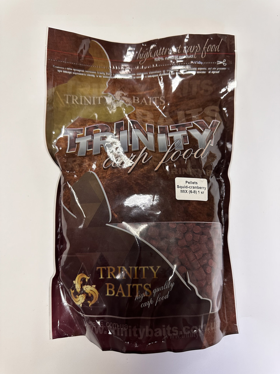 Пелетс Trinity Baits mix 4-6-8 mm Squid Cranberry