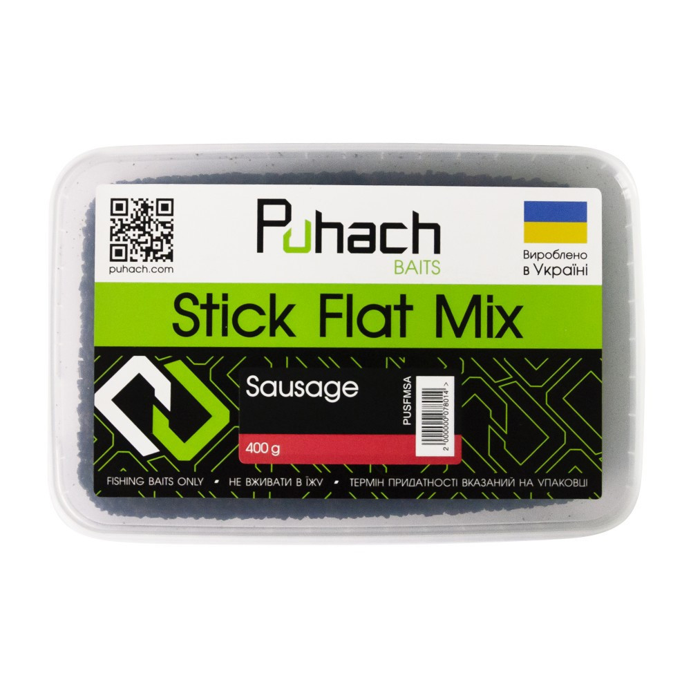 Метод мікс Puhach Baits Stick Flat Mix Sausage (Ківбаса)