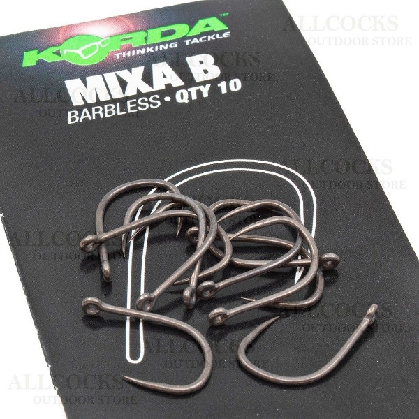 Гачки безбороді Korda Mixa Hook Barbless 10