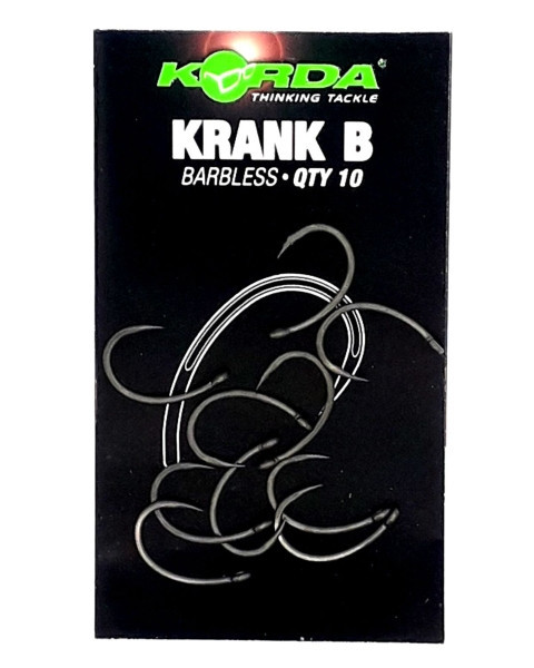 Гачки безбороді Korda Krank Hook Barbless 8