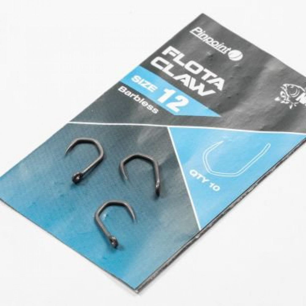 Гачки безборідні Nash Flota Claw Hooks Barbles Size  8