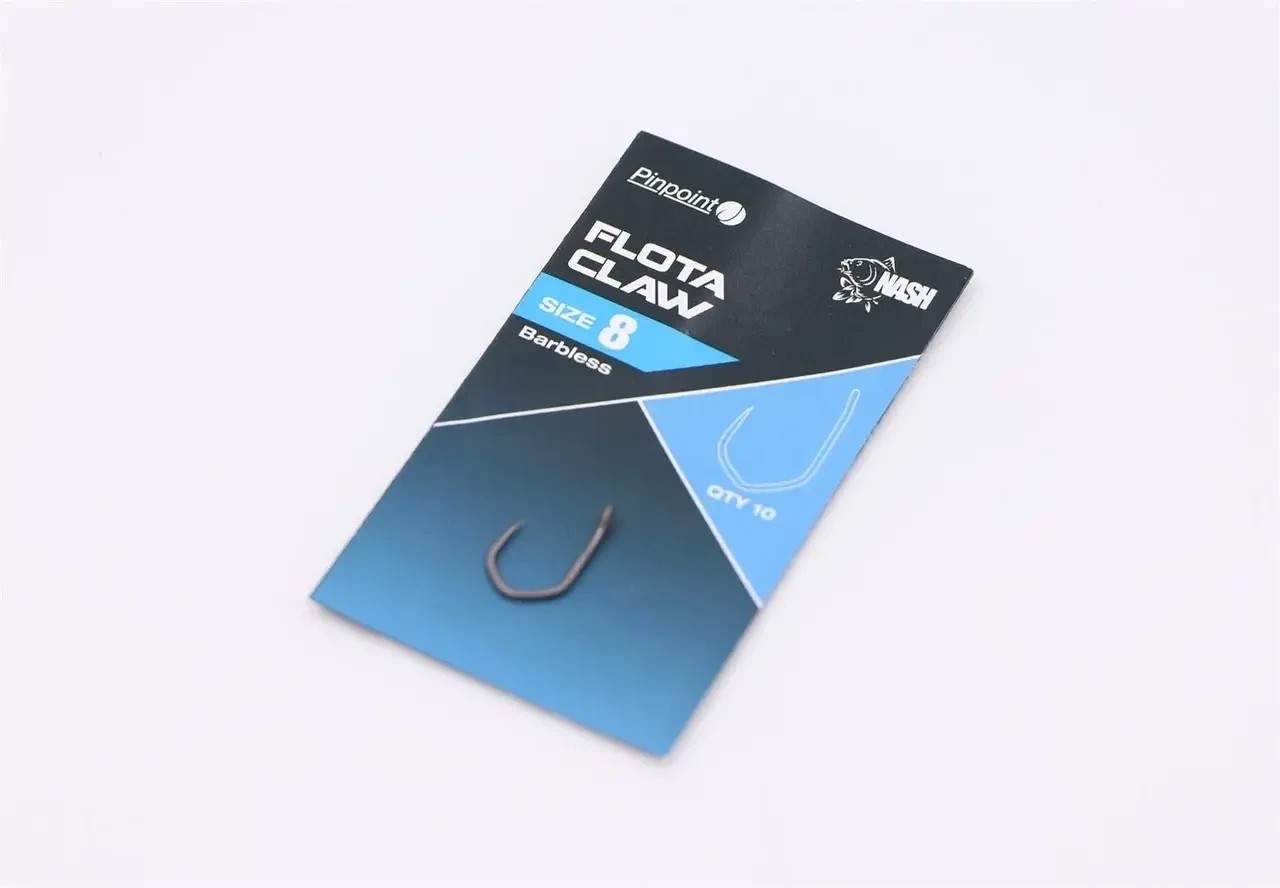 Гачки безборідні Nash Flota Claw Hooks Barbles Size  10