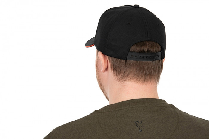 Бейсболка Fox Collection Baseball Black and Orange