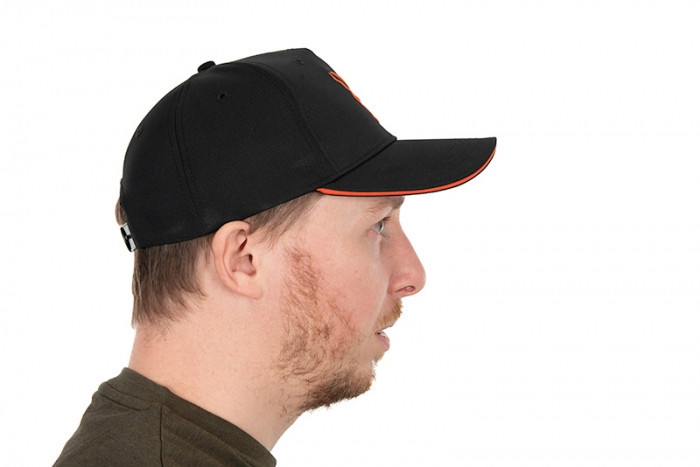 Бейсболка Fox Collection Baseball Black and Orange
