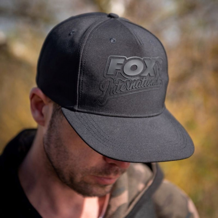 Кепка Fox Black / Camo Snapback hat