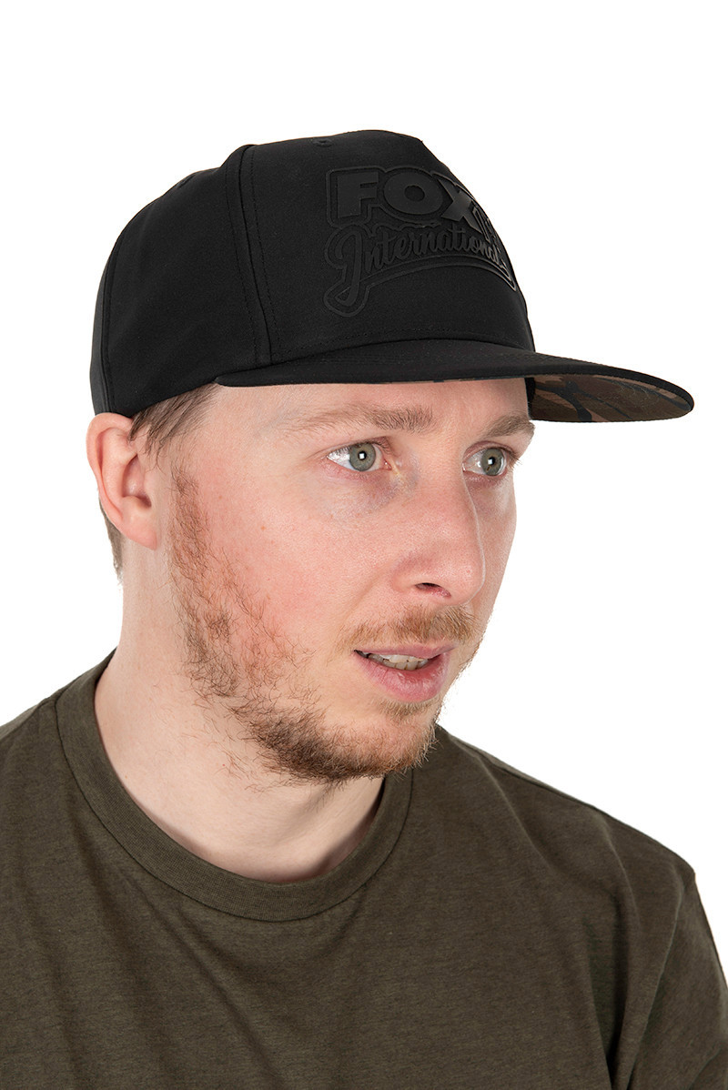Кепка Fox Black / Camo Snapback hat