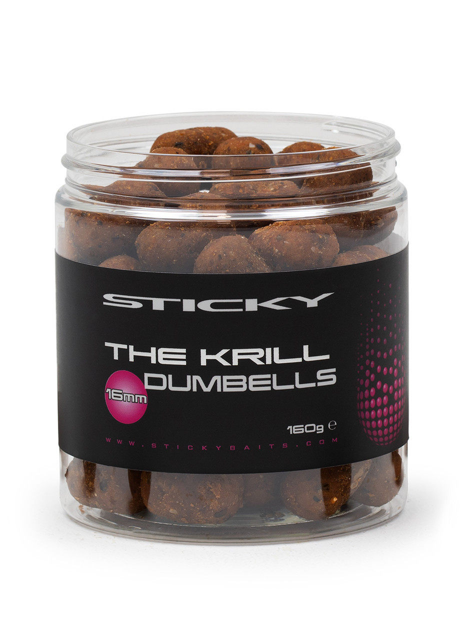 Бойли дамблс тонучі Sticky baits THE KRILL DUMBELL 12mm