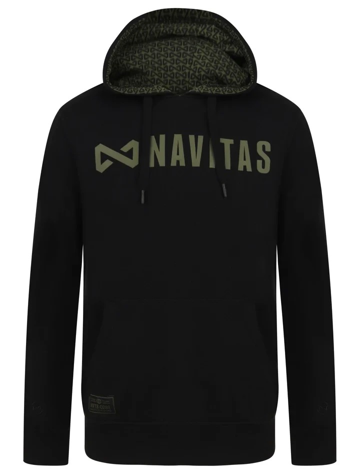 Толстовка Navitas CORE Black Hoody XXXL