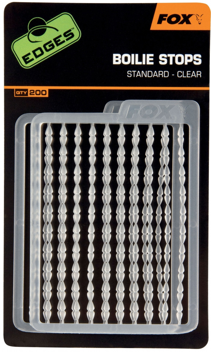 Стопори для бойлів Fox Edges Boilie Stops Micro Clear