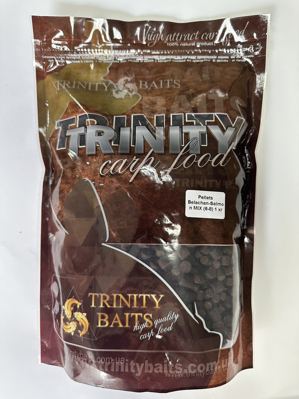 Пелетс Trinity Baits mix 4-6-8 mm Belachan Salmon