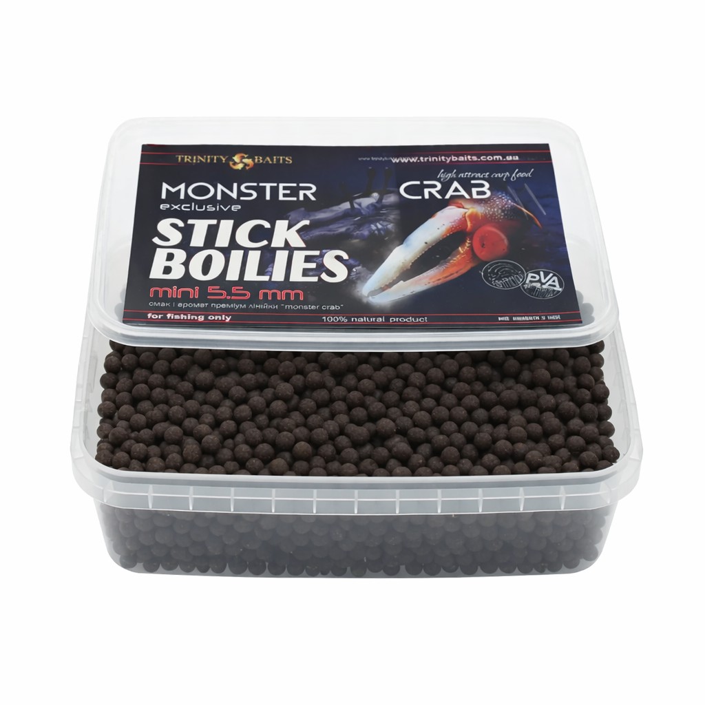 Стік-міні бойли 5.5 мм Trinity Baits 500г MONSTER CRAB