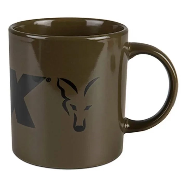 Кухоль керамічний Fox Green and Black Logo Ceramic Mug