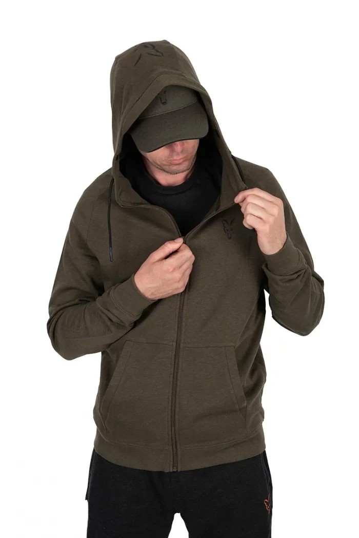 Толстовка  Fox Collection Lightweight Hoody Green Marl Black Logo L