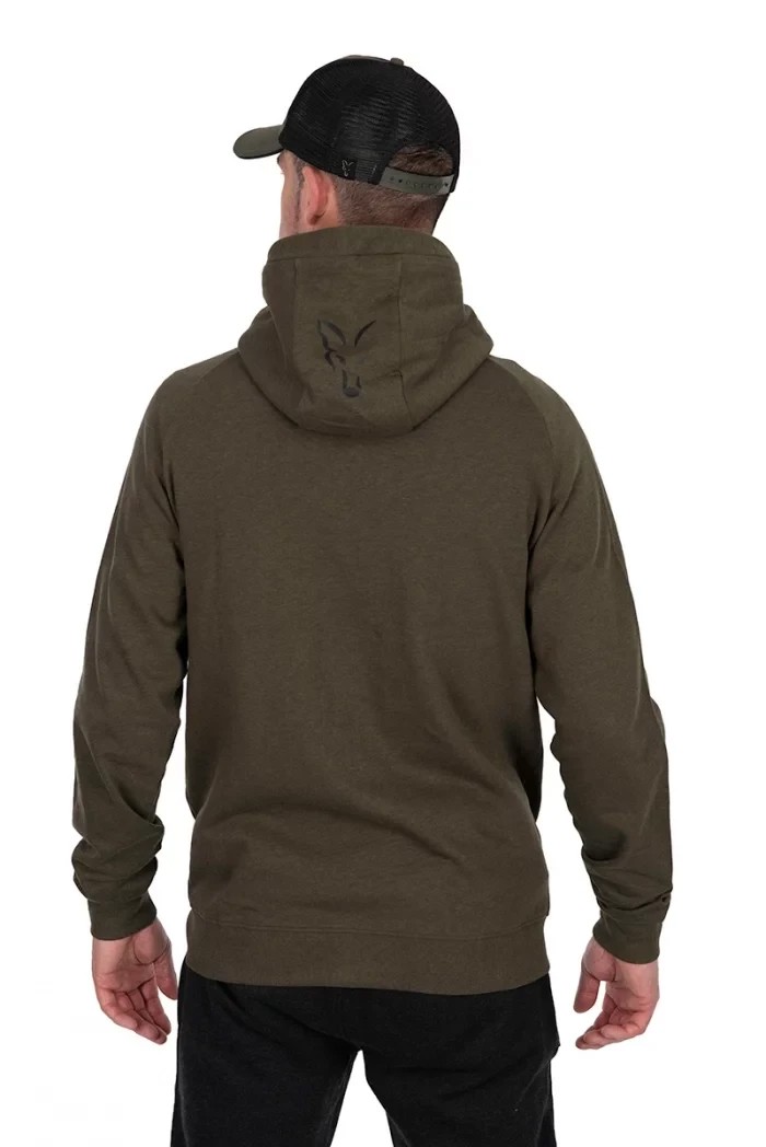 Толстовка  Fox Collection Lightweight Hoody Green Marl Black Logo XXXL