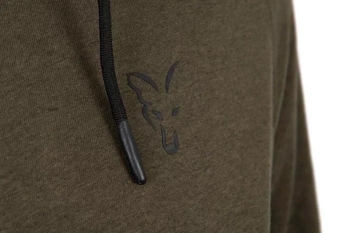 Толстовка  Fox Collection Lightweight Hoody Green Marl Black Logo XXXL