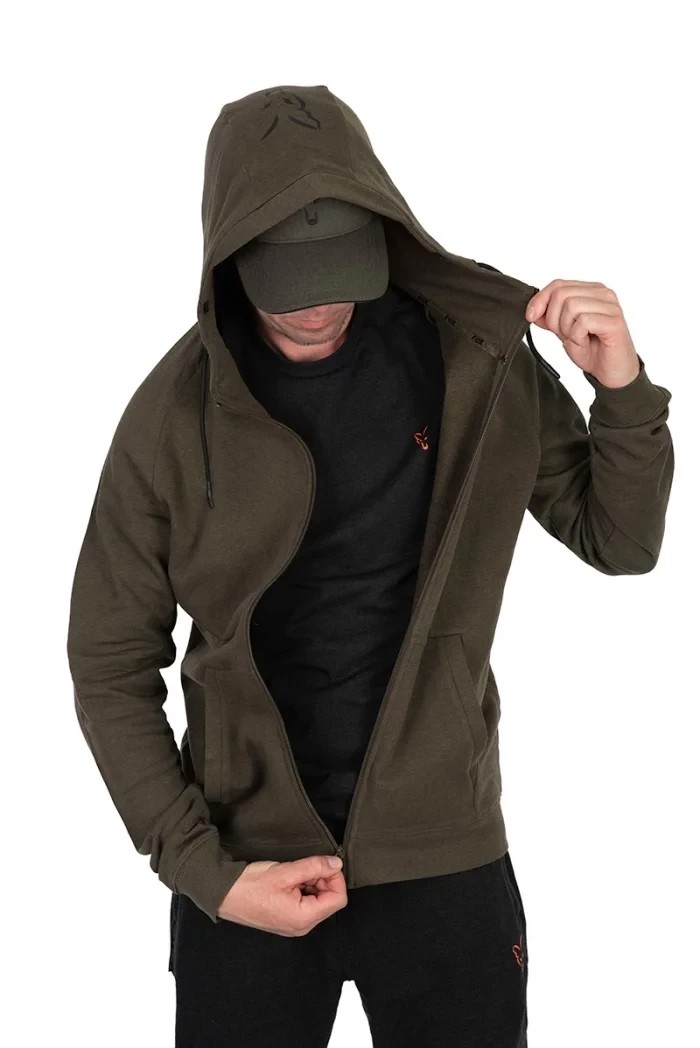 Толстовка  Fox Collection Lightweight Hoody Green Marl Black Logo S
