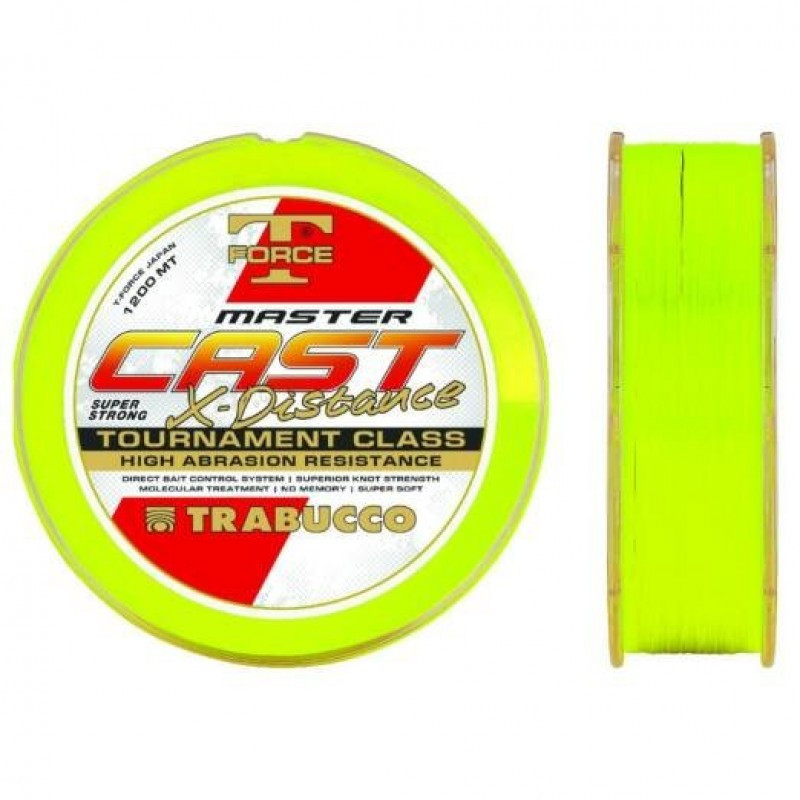 Волосінь Trabucco Master Cast X-Distance Fluo 1200m