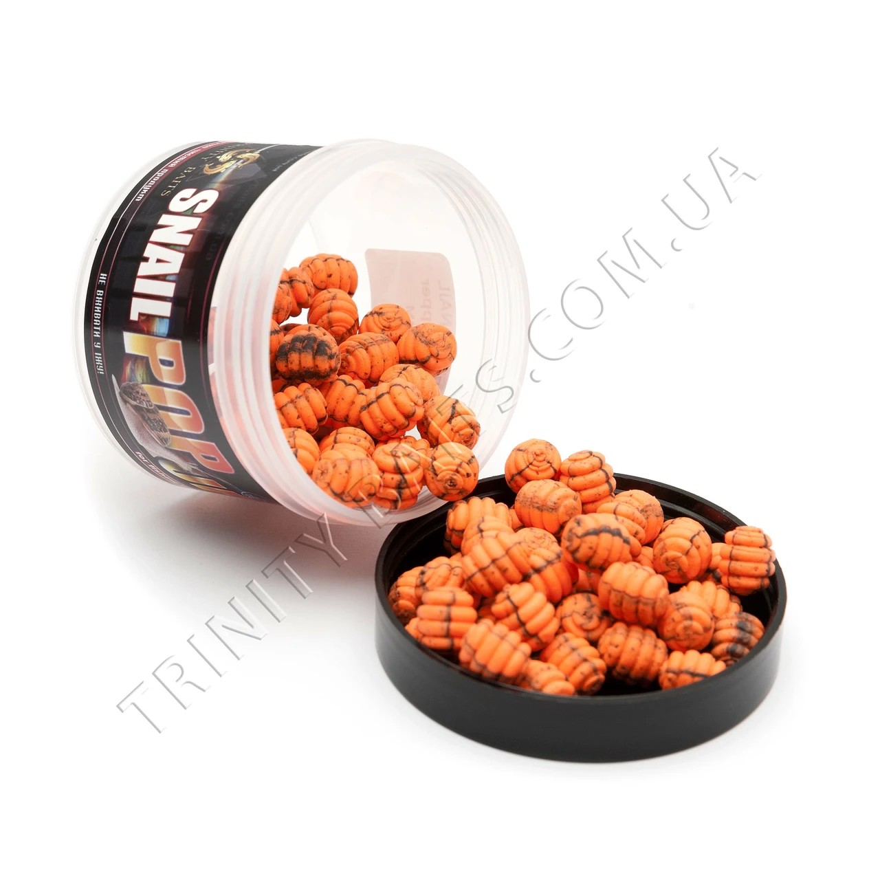 Бойли Pop-ups Snail Trinity Baits 5x8 mm PEACH-PEPPER