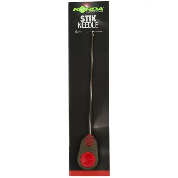 Голка для сіків Korda Heavy Latch Stik Needle 12cm red handle