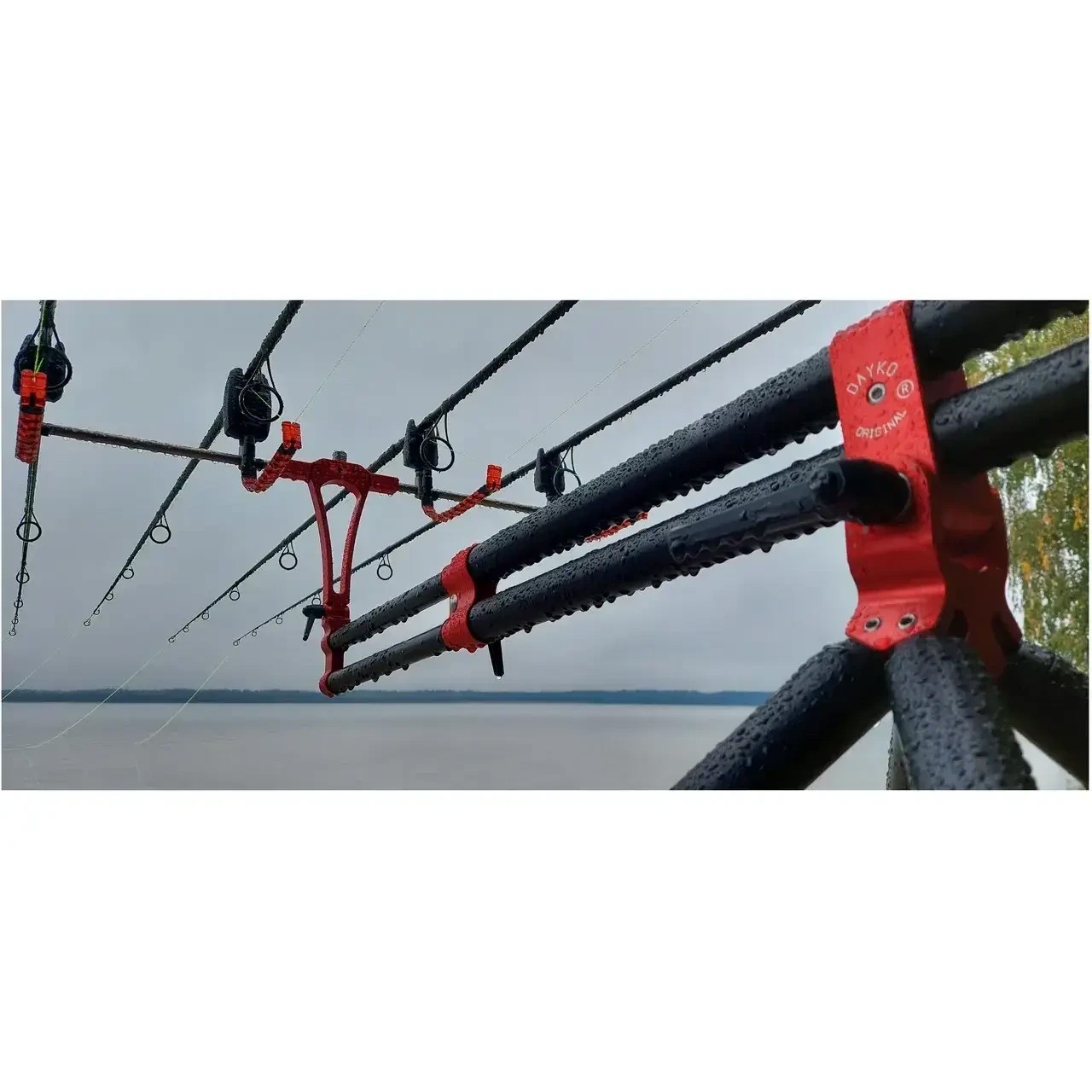 Род-Под Dayko Compact Bitubo Black Red 3-4 вудилища