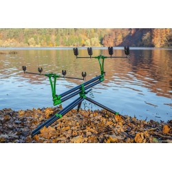 Род-Под Dayko Compact Bitubo Black Green 3-4 вудилища