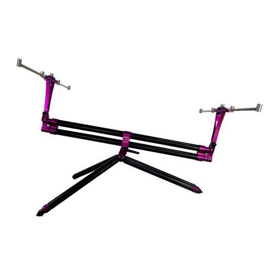 Род-Под Dayko Compact Bitubo Black Purple 3-4 вудилища чорні буз бари