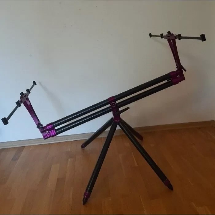 Род-Под Dayko Compact Bitubo Black Purple 3-4 вудилища чорні буз бари