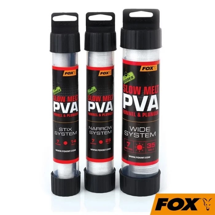 ПВА система повільно розчинна Fox Edges PVA Mesh System Slow Melt  25mm Narrow