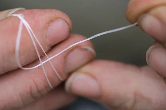 Нитка для фіксації бойлів Fox Edges Bait Floss Neutral
