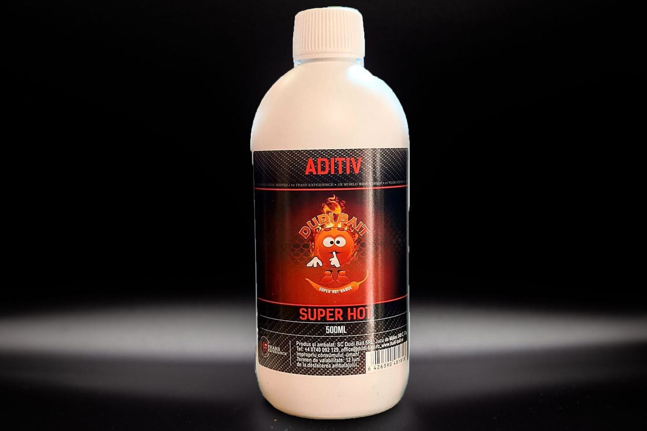 Ліквід Dudi Bait ”Super Hot” Liquid Additive 500 ml