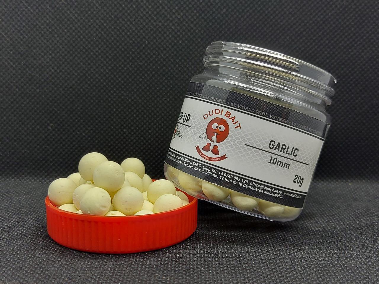 Поп ап Dudi Baits Pop Up Garlic 10mm