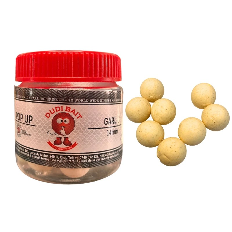Поп ап Dudi Baits Pop Up Garlic 10mm