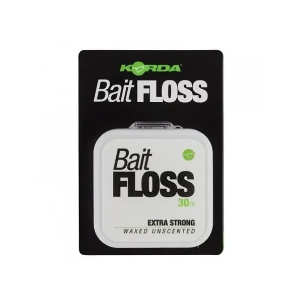 Нитка для фіксації бойлів KORDA Unwaxed Bait Floss