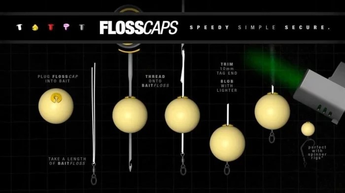 Нитка для фіксації бойлів KORDA Unwaxed Bait Floss