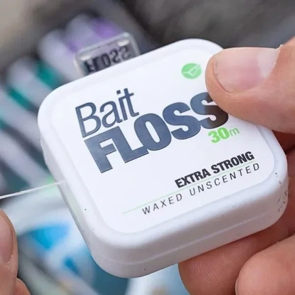 Нитка для фіксації бойлів KORDA Unwaxed Bait Floss