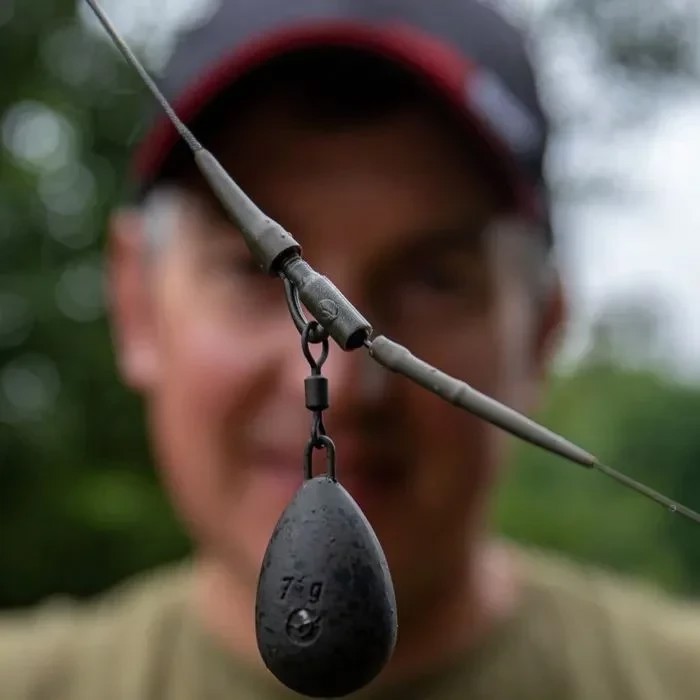 Готове оснащення Korda Basix Lead Clip Leaders 50cm 50lg/22kg