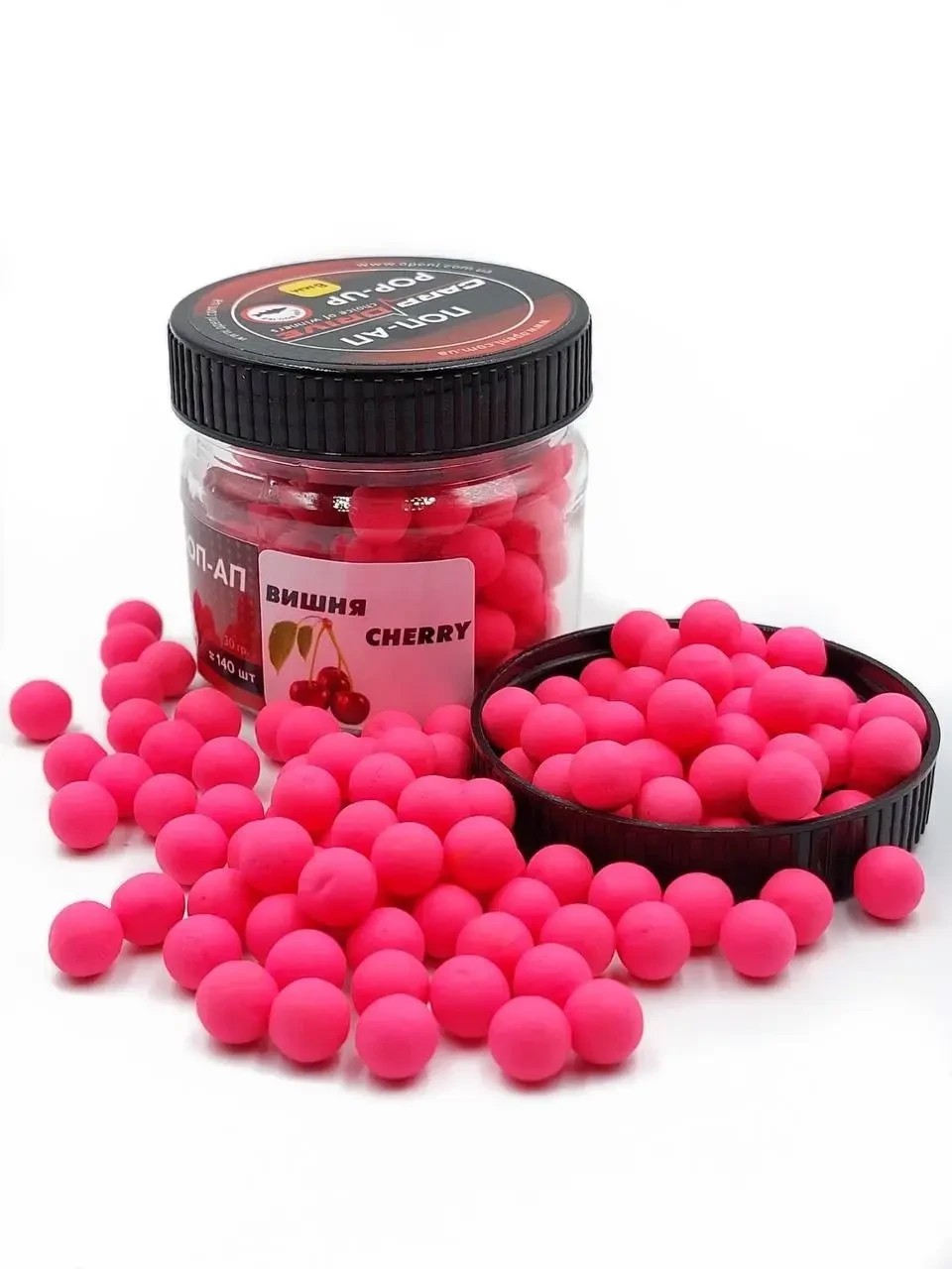 Плаваючий Бойл, поп ап для риболовлі, поп ап Вишня (Cherry) 8 мм Carp Drive