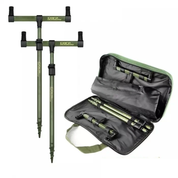 Буз бари зі стійками Carp Academy Black Carp 2 Rods 40-60cm 25cm