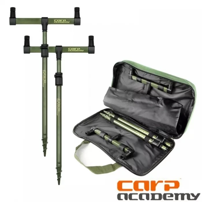 Буз бари зі стійками Carp Academy Black Carp 2 Rods 40-60cm 25cm