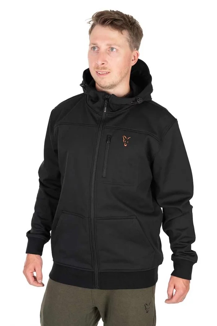 Куртка  Fox Collection Soft Shell Jacket Black Orange
