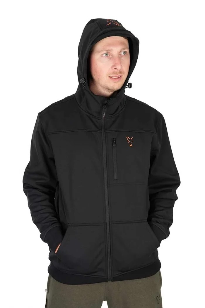 Куртка  Fox Collection Soft Shell Jacket Black Orange