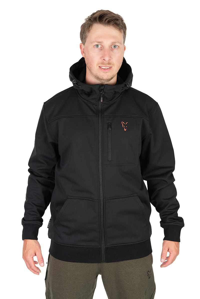 Куртка  Fox Collection Soft Shell Jacket Black Orange XL