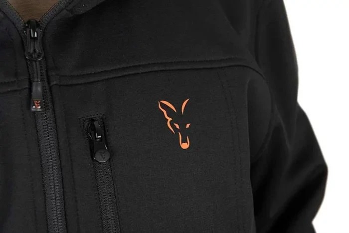Куртка  Fox Collection Soft Shell Jacket Black Orange XXXL