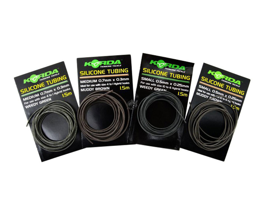 Силіконова трубка Korda Silicone Tube 0.5 мм Green